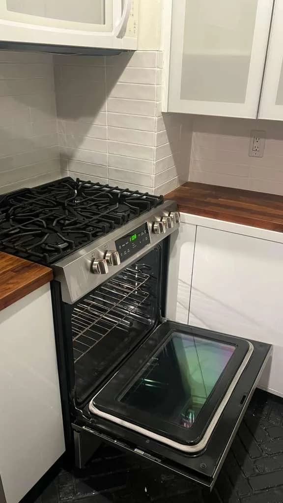 After — Professional Stove Cleaning